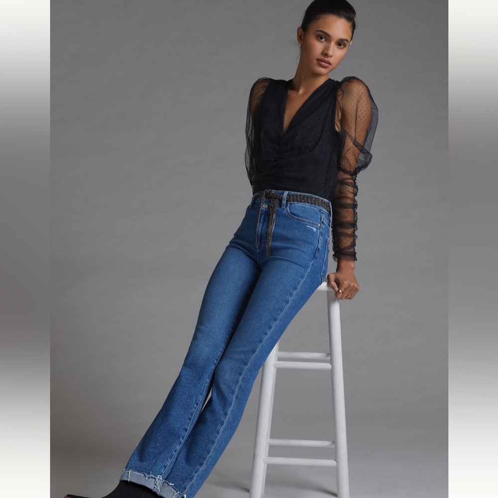 Paige Cindy Straight Jeans